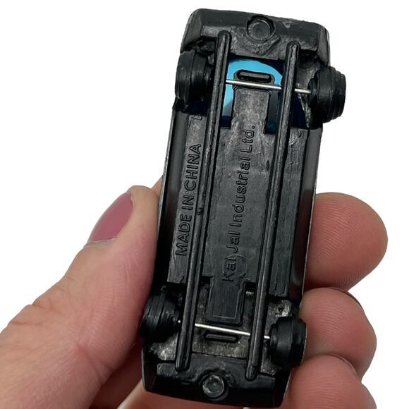 "Rare Vintage Black OIL 410 Diecast Car Chinese Made Kajal Industrial Ltd" - Picture 6 of 7